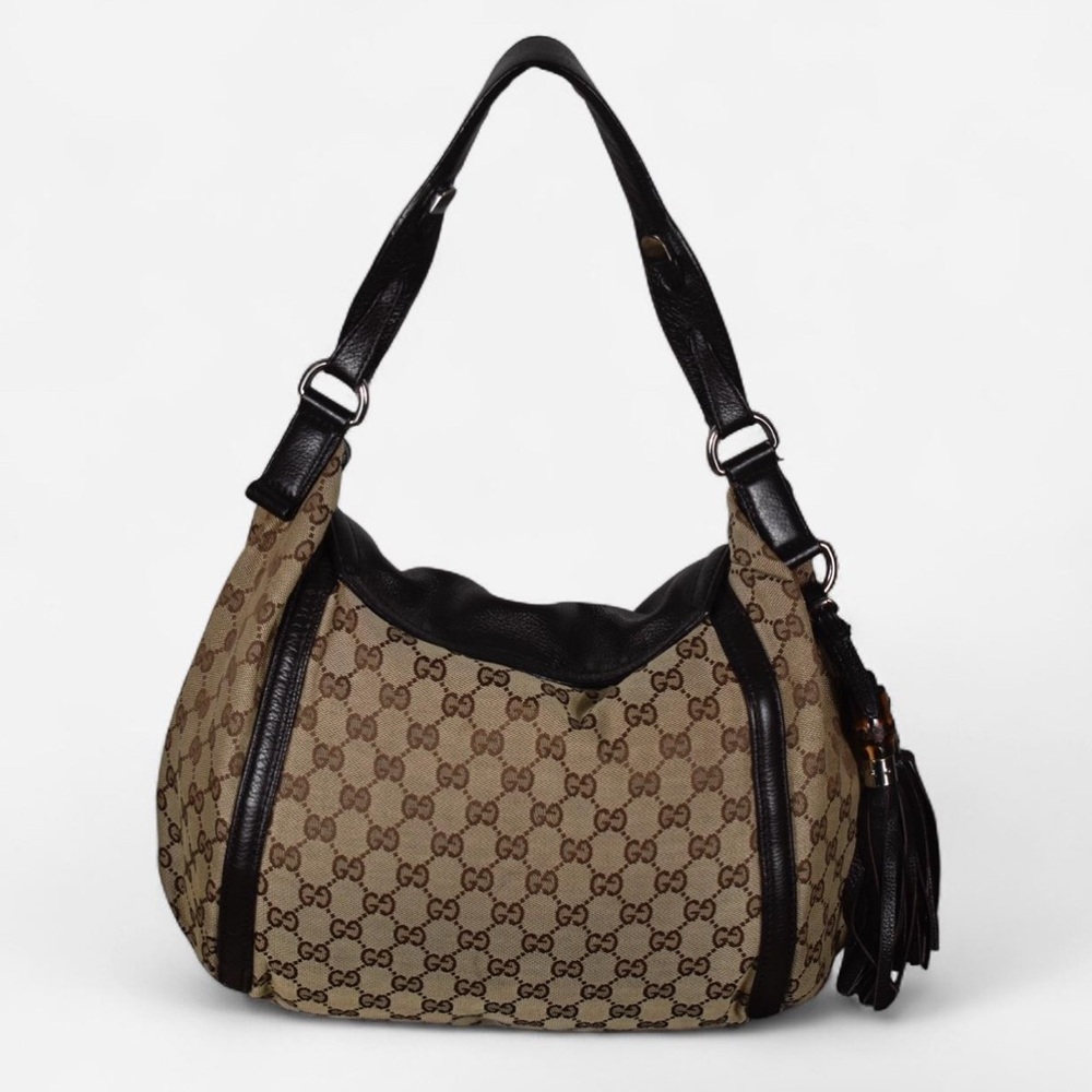 Gucci Monogram Techno Horsebit Bag - Picture 2 of 6